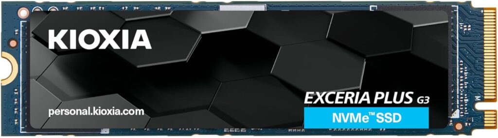 キオクシア KIOXIA EXCERIA PLUS G3 SSD-CK2.0N4PLG3Nを換装(SSD1TB⇒SSD2TB)のため購入