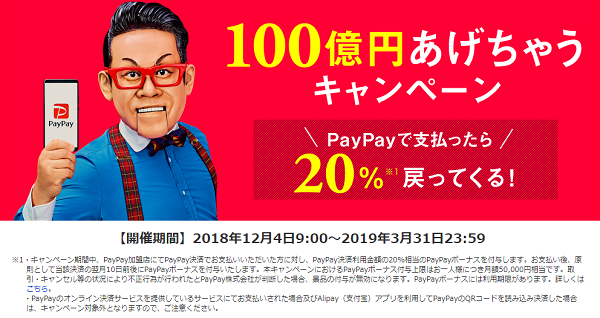 PayPay祭りで当選(*^o^*)